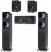 Q Acoustics Q Acoustics Q Acoustics 2000 Serie 5.0 Högtalarpaket