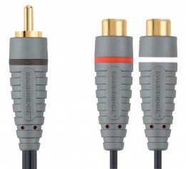 Bandridge BANDRIDGE Adapter 1RCA Hane-2RCA Honor hos Kungstv.se