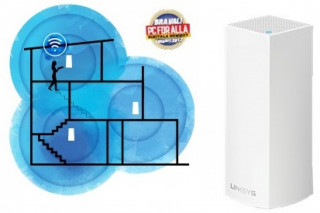 Linksys LINKSYS Velop 1-pack Hela Huset WiFi System hos Kungstv.se