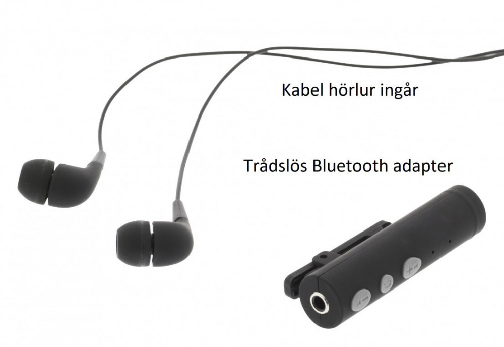 Bluetooth Adapter För Hörlurar Headset 3 5mm Mottagare