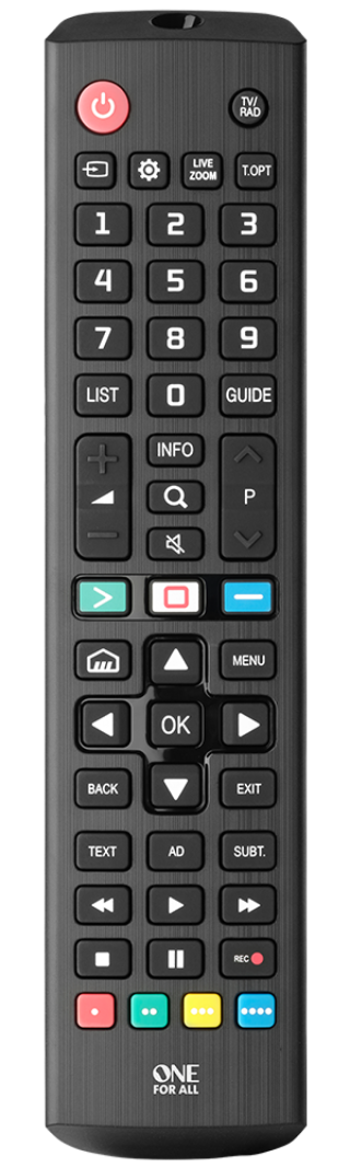 One for all LG Universal Tv Fjärrkontroll URC 1911 hos Kungstv.se
