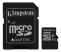 Kingston 32 GB MicroSD+adapter minneskort class 10 Canvas Select