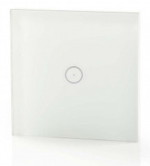Nedis Smart-Hem WiFi Vägg enkelströmbrytare WIFIWS10WT hos Kungstv.se