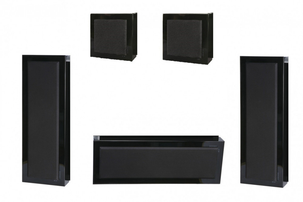 DLS Flatbox XL 5.0 Högtalarsystem Svart (Blank)