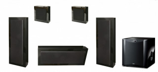 DLS 5.1 Flatbox Slim Large Högtalarsystem - 10" Sub hos Kungstv.se