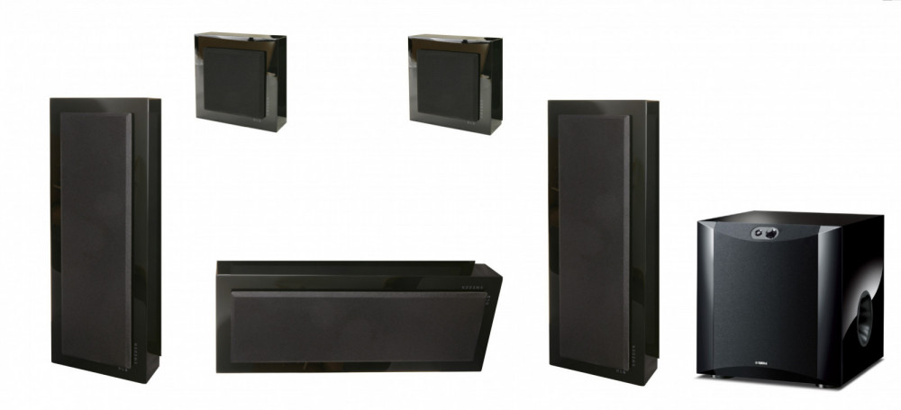 DLS 5.1 Flatbox Slim Large Högtalarsystem - 10