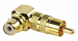 Nedis RCA Adapter 90 Graders Vinkel hos Kungstv.se