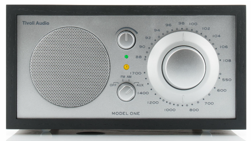 Tivoli Audio Model One Svart / Silver front