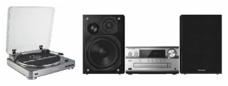 Panasonic High-End Micro Bluetooth Stereo + Skivspelare hos Kungstv.se