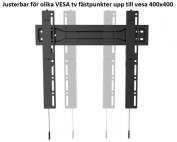 Multibrackets M Vesa Wallmount Super Slim Fixed 400 Max