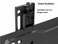 Multibrackets M Vesa Wallmount Super Slim Fixed 400 Max