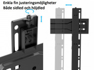 Multibrackets M Vesa Wallmount Super Slim Fixed 400 Max