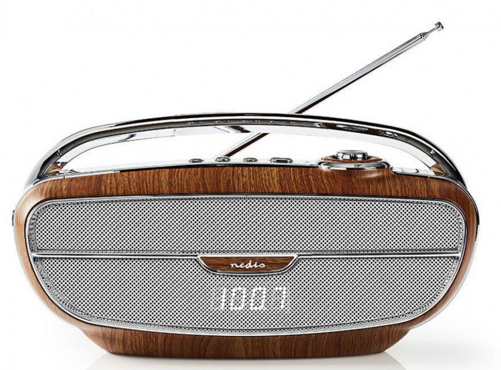 Nedis Retro Radio med Bluetooth RDFM5310 kungstv