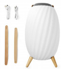Nedis Bluetooth Högtalare med Stämningsbelysning Large - SPBT35810WT