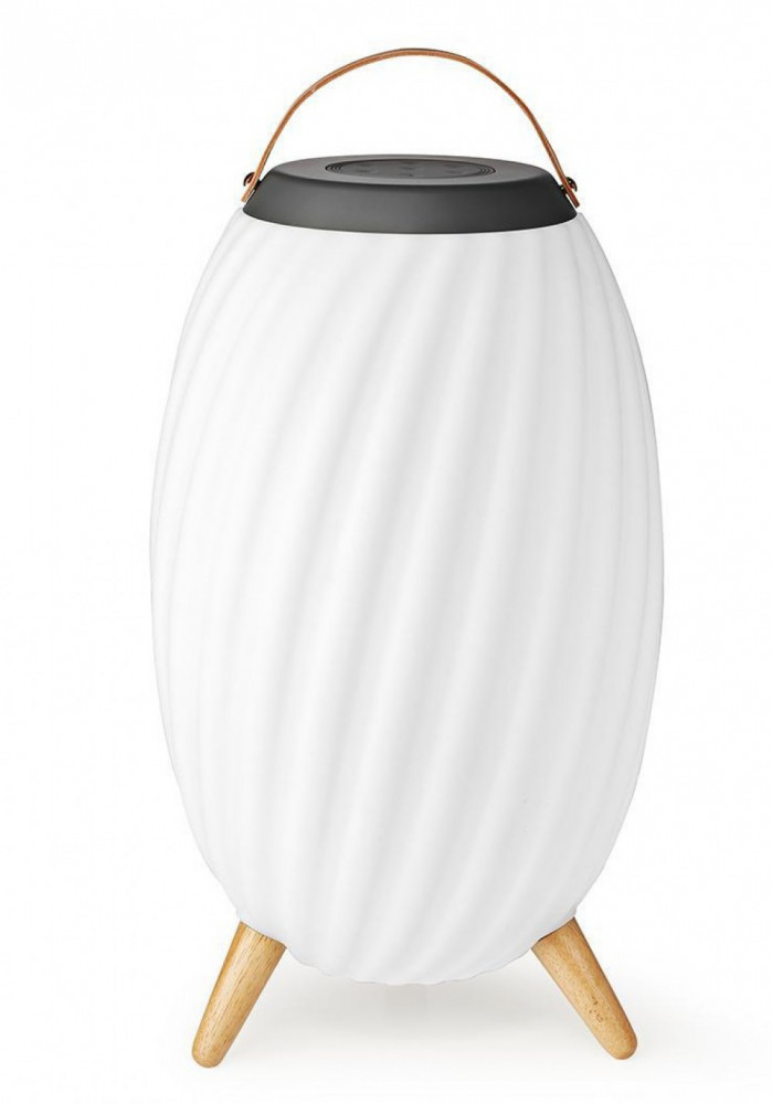 Nedis Bluetooth Högtalare med Stämningsbelysning Large - SPBT35810WT hos Kungstv.se