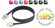 Real Cable HDMI ULTRA HD-2 flexibel kabel 1 meter