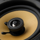 Lithe Audio 6.5" 2-vägs infälld takhögtalare singel