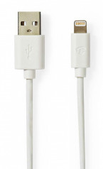 Nedis Apple 8-pin Lightning-kabel Sync+laddning 2m hos Kungstv.se
