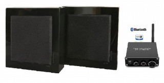 DLS FlatBox Bluetooth Förstärkare 2x50 watt Mini mk2 hos Kungstv.se