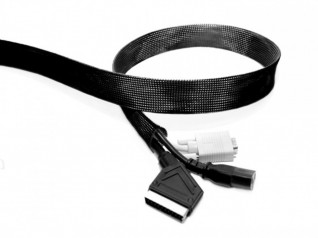 Multibrackets Flexibel Kabeldöljare Svart 40mm hos Kungstv.se