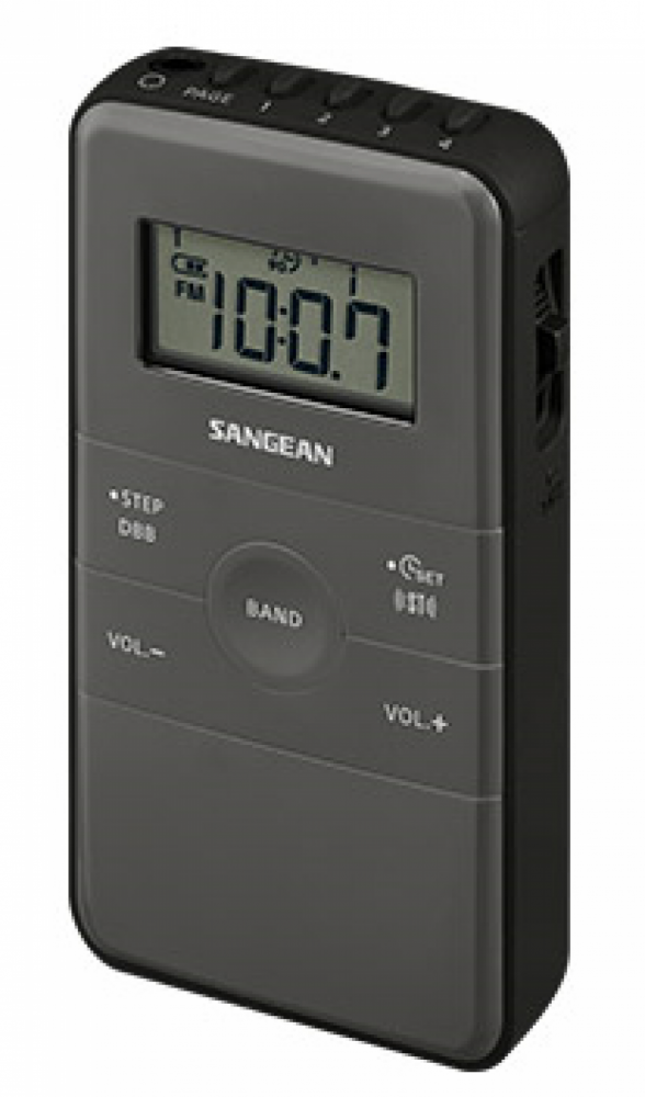 Sangean Pocket 140 (DT-140) Svart