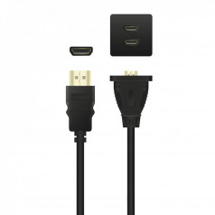 Qnect HDMI 2-1 Adapter hos Kungstv.se