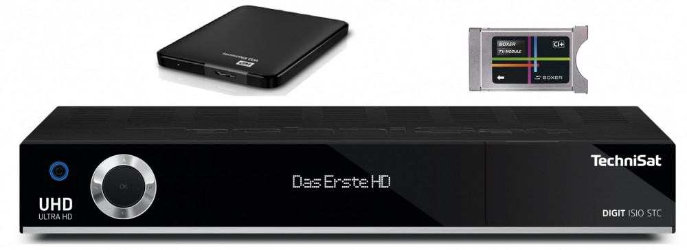 TechniSat Boxer 1TB HDD HDTV-Mottagare kungstv