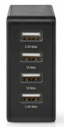 USB Batteriladdare 4st Uttag