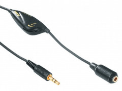 Hörlurskabel med Volymkontroll