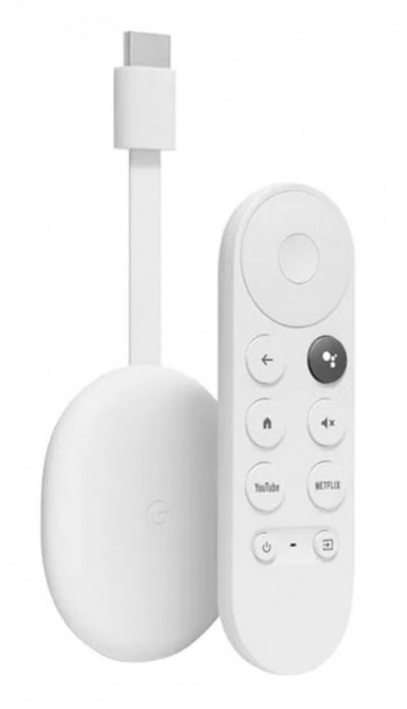 Google Chromecast 4K med Google Tv Fjärrkontroll(4 gen)