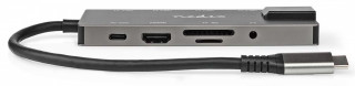 Nedis USB-C Dockningsstation omvandlar 10 olika uttag hos Kungstv.se