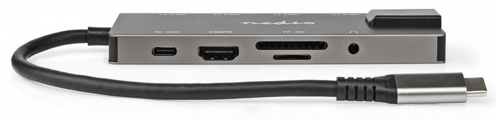 Nedis USB-C Dockningsstation omvandlar 10 olika uttag