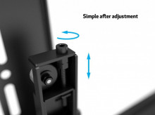 Multibrackets M Vesa Wallmount Super Slim Tilt 600 Max