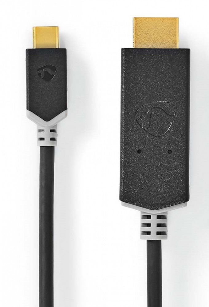 Nedis USB-C till HDMI Kabel 2 meter