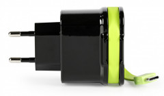 USB  Laddare 3 Amp Laddare Micro USB +2st USB- A  uttag