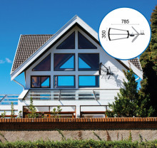Strong SRTANT200 - Utomhus HDTV-Antenn UHF