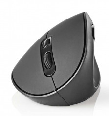 Nedis Ergonomisk Vinklad Trådlös Mus - ERGOMSWS100BK hos Kungstv.se