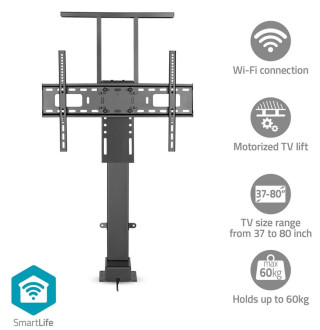 Nedis Motor Smart WiFi Tv-Hiss TVSM5840BK hos Kungstv.se