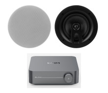 WiFi+Bluetooth Inbyggnads Högtalarkit 2x60 watt - Multirumsljud