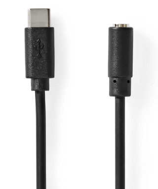 Nedis USB-C till 3.5mm hona ljudkontakt hos Kungstv.se