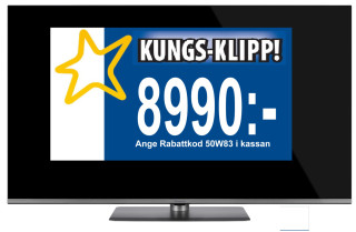 Panasonic TV-50W83 AE6 hos Kungstv.se