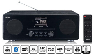 Lenco All-in one WiFi Microstereo - DIR-260BK hos Kungstv.se