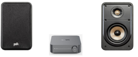 WiFi/Bluetooth  Bokhylle Stereo Paket