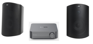 Wiim WiFi Utomhus högtalare Atrium 6 system med wifi förstärkare hos Kungstv.se