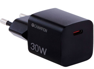 Champion USB-C Laddare 30 watt Snabbladdare hos Kungstv.se