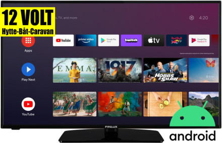 43FMAF9060 - 43" 12 volt WiFi Android Smart-Tv