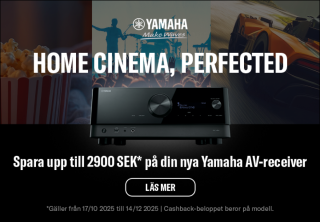 Yamaha Cash-Back på Yamaha AV Reciver hos Kungstv.se
