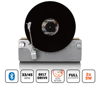 Lenco LSA-071SI Vertikal Designad Vinyl Stereo hos Kungstv.se