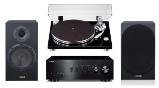 Yamaha High-End Vinyl Stereo Medium Speaker Paket hos Kungstv.se