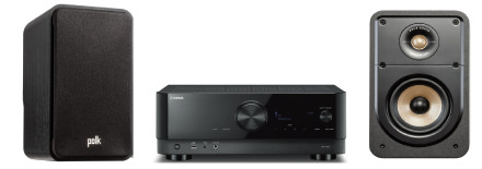 WiFi Stereo Bokhylle Paket